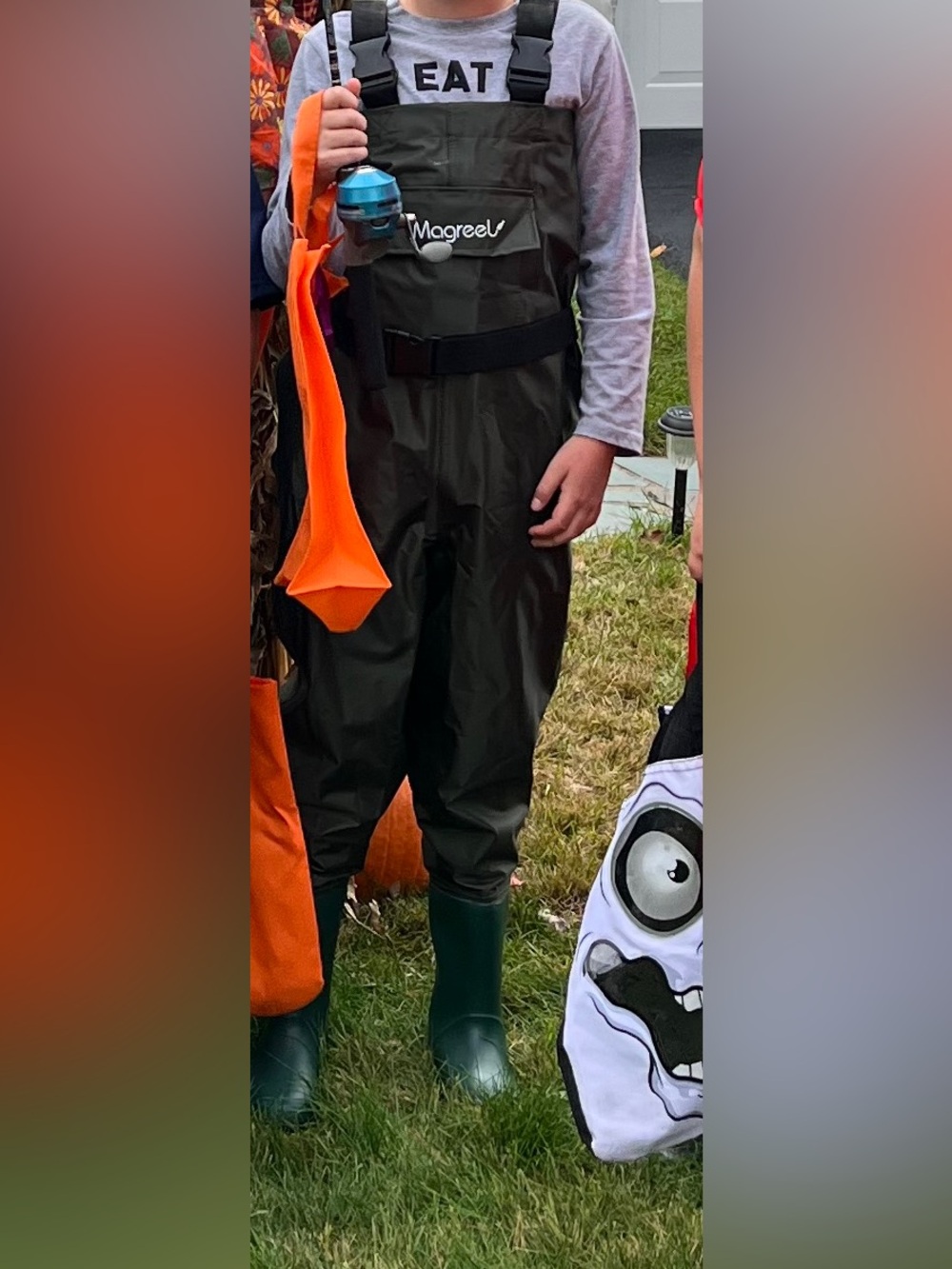 Kids’ fishing waders boot size 33 - Picture 4 of 4